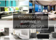 Essential Key Elements in Hotel Interior Design